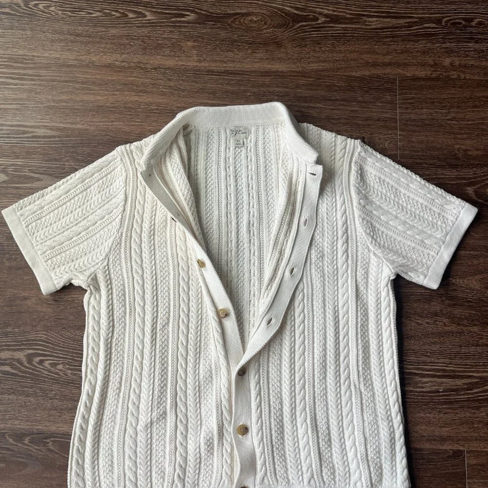 J. Crew Button Down Sweater Polo